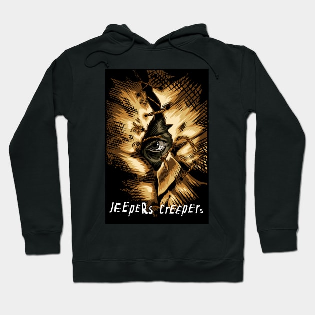 Jeepers creepers poster (color) Hoodie by HeichousArt